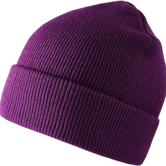 BRAND NEW unisex brixton purple winter snow beanie toque hat - Picture 1 of 4